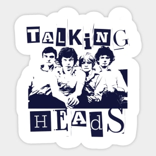 Talking-Heads Sticker